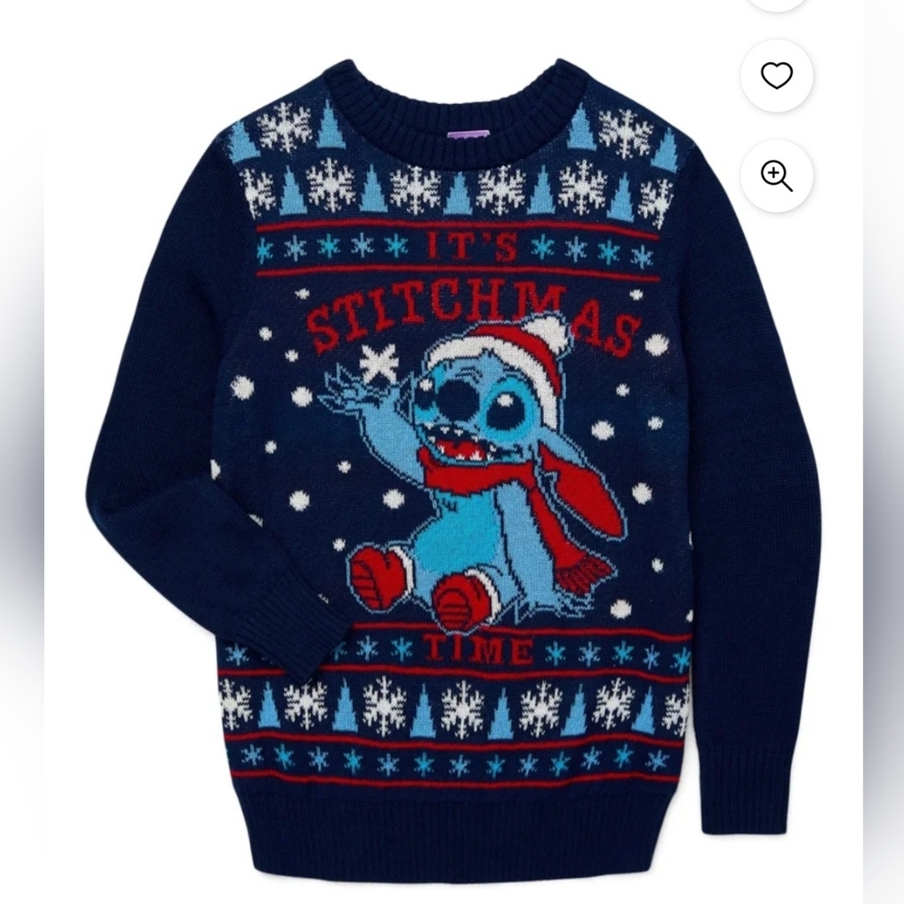 NWT - Lilo & Stitch Christmas sweater